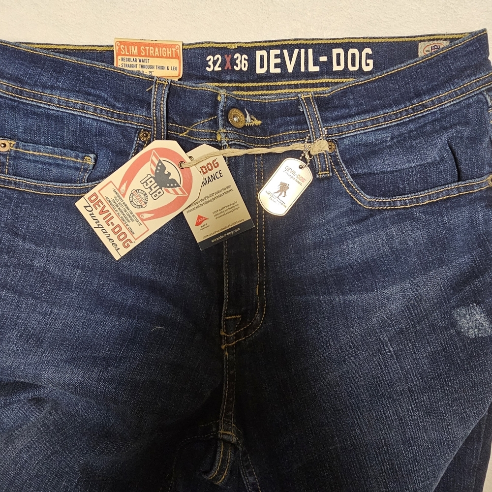 Devil-Dog bunqarees jeans